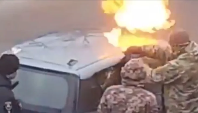 Правоохоронці хотіли підпалити авто у Вишгороді: поліція проводить перевірку