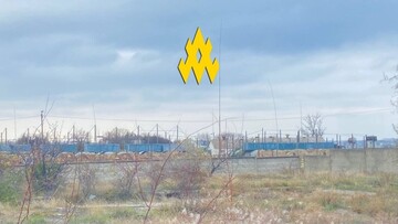 Ворог в Криму намагається вберегти склади з паливом сітками та ящиками з піском