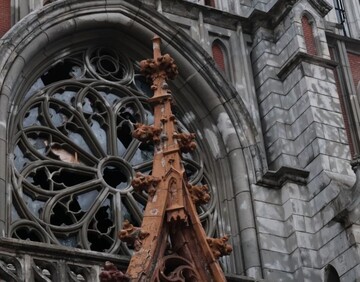 Чи отримав пошкодження костел Святого Миколая у Києві - з'явилось відео