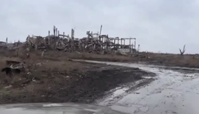 Стерто до фундаменту: у мережі показали нові кадри з окупованої Мар'їнки