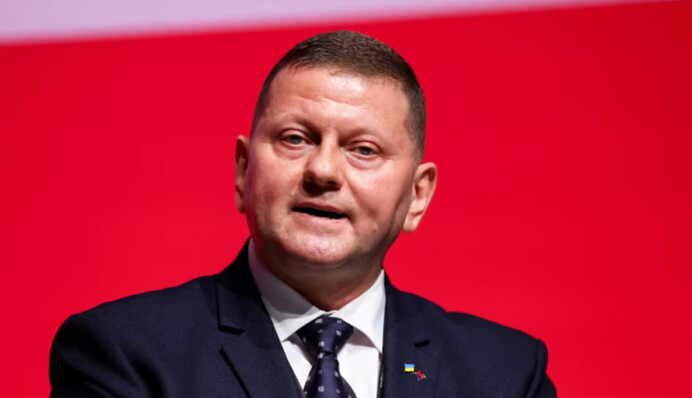 Залужный сделал заявление из центра Лондона