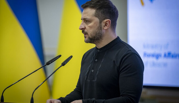 ​Зеленський: Маємо зробити все, щоб 2025 рік став для України роком миру