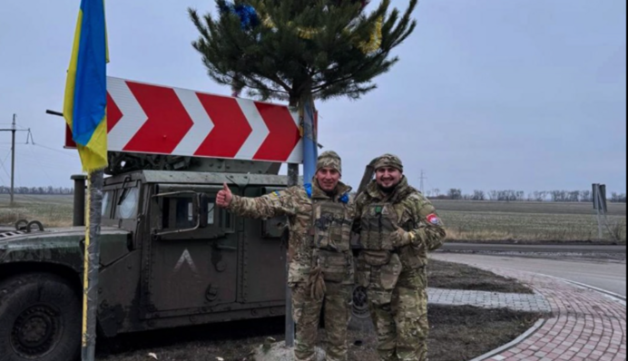Украинские военные на Курщине готовятся к новогодним праздникам