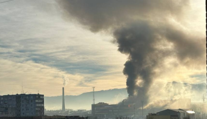 В торговому центрі у Владикавказі палає - міг вибухнути побутовий газ