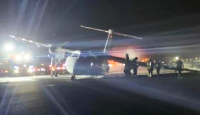 ​У Канаді під час посадки в аеропорту спалахнув пасажирський літак