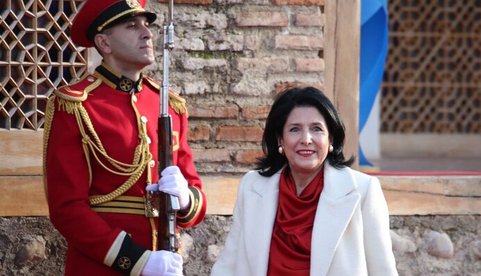 ​Зурабішвілі оголосила, що покине свою президентську резиденцію в Грузії