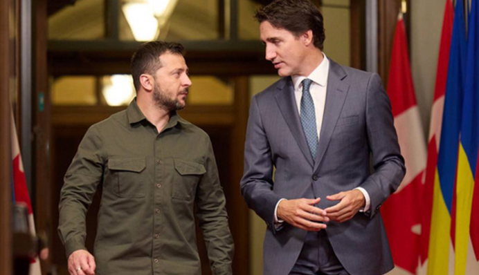 "Ждем справедливого мира в 2025 году": Зеленский поздравил Канаду с председательством в G7