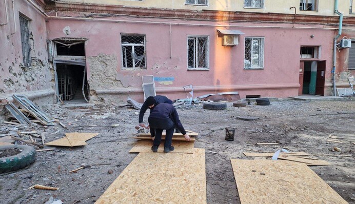 ​На Херсонщині внаслідок атаки дронів місцеві отримали вибухові травми