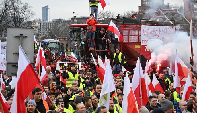 Польские фермеры анонсировали очередной масштабный митинг