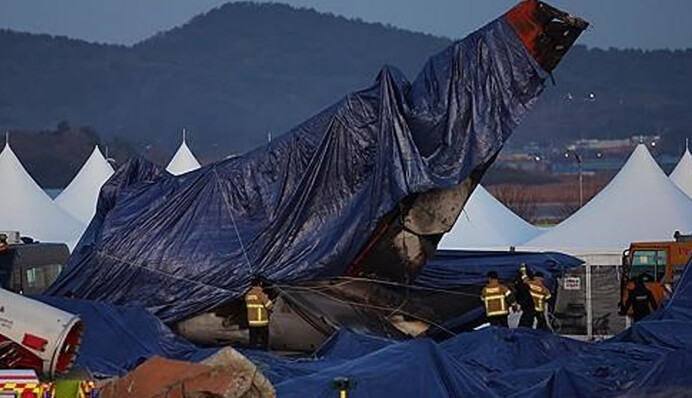 ​У Південній Кореї завершили пошуки на місці масштабної авіатрощі