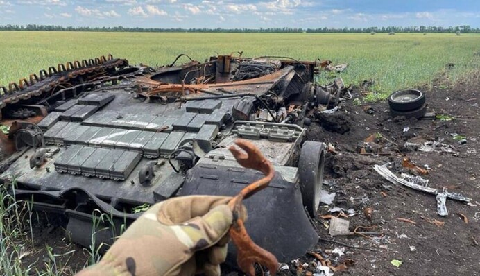 На Краматорському напрямку ворог у паніці втрачає свою техніку та солдатів