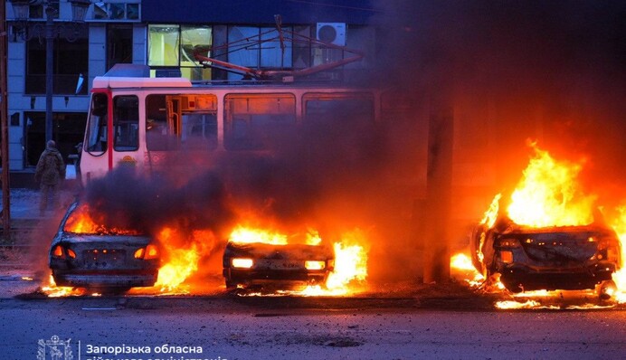 Российский удар по Запорожью: Зеленский назвал количество жертв