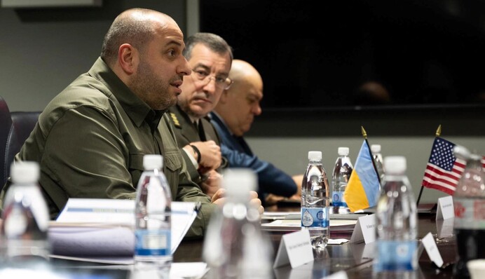 "Військова допомога щонайменше до кінця 2027 року": Умєров включився в "Рамштайн"