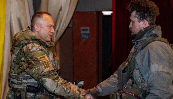 Український воїн своїм героїчним вчинком 