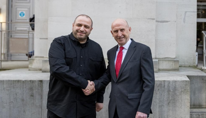 Умєров зустрівся з держсекретарем з питань оборони Британії: про що говорили