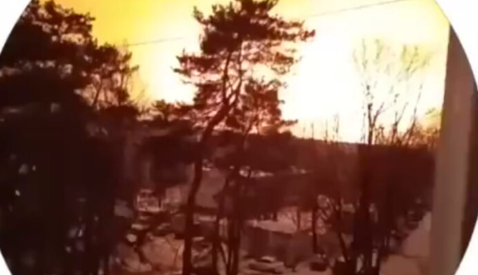 Российский Брянск оказался под громкими взрывами