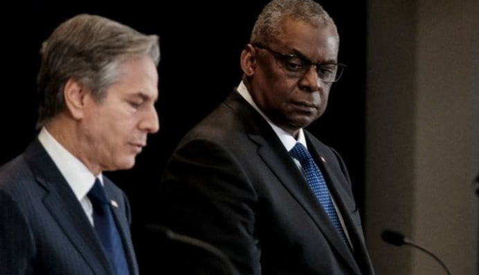 NYT: Остін та Блінкен пояснили небезпеку передчасного припинення вогню в Україні