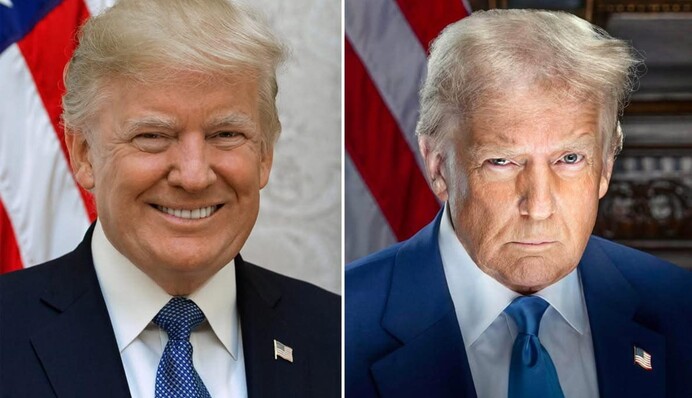Трамп кардинально змінив офіційне президентське фото