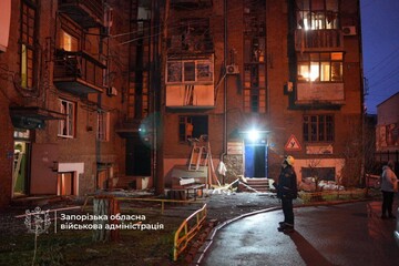 Росія знову вдарила по Запоріжжі балістикою - сильно пошкоджена церква