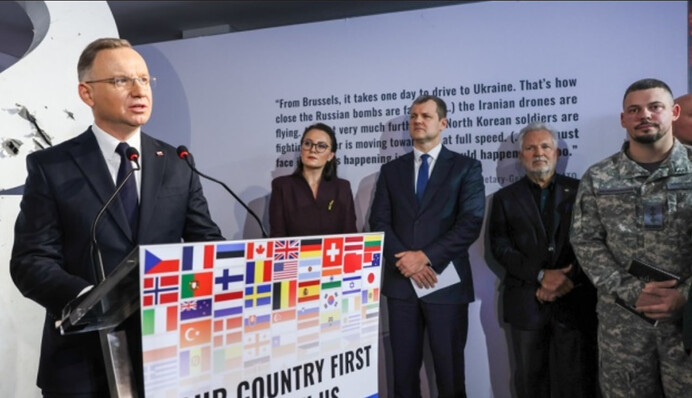 ​Президент Польщі назвав, чим не може завершитися війна в Україні