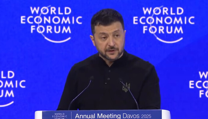 ​Сильная Европа и изменение подходов к цифровым услугам - Зеленский выступил на форуме в Давосе