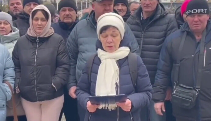 ​Жителі Курщини вийшли на мітинг з вимогами до влади