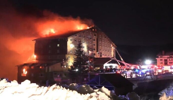 Кількість жертв пожежі на гірськолижному курорті в Туреччині зросла до 76 людей