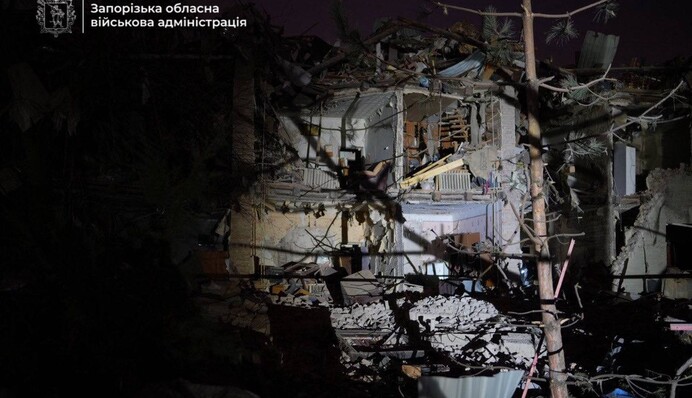Російський удар по Запоріжжю — всі подробиці