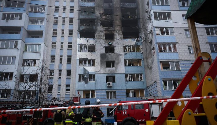 Удар по 10-поверхівці у Глевасі: як зараз виглядає будинок і які є нові подробиці