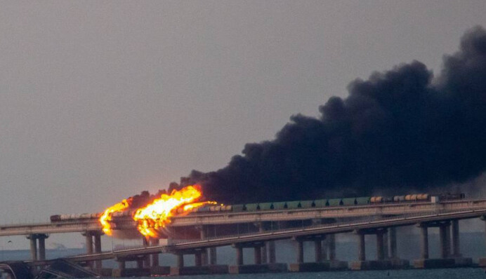 Подрыв Крымского моста: блогера в РФ отправили в колонию за публикации в сети