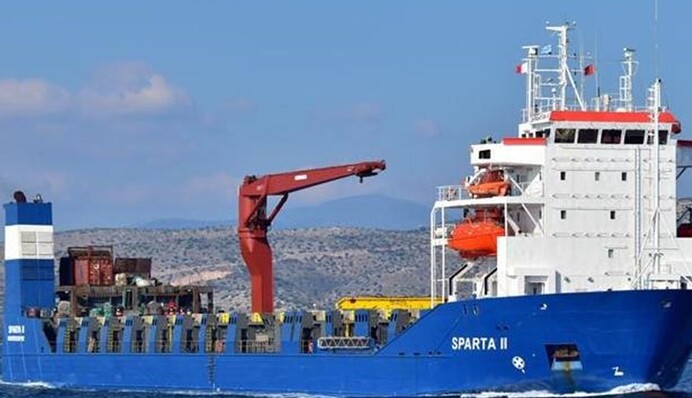 Російський військовий корабль SPARTA ІІ пішов із Сирії з вимкненою системою ідентифікації