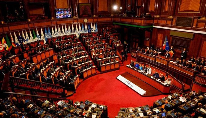 ​Парламент Италии одобрил дальнейшую военную помощь Украине до конца 2025 года