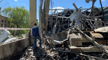 ​Постраждала внаслідок російського обстрілу харківська друкарня вже може самостійно виконувати деякі замовлення