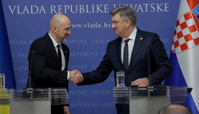 Шмигаль запропонував Хорватії зберігати газ в українських газосховищах