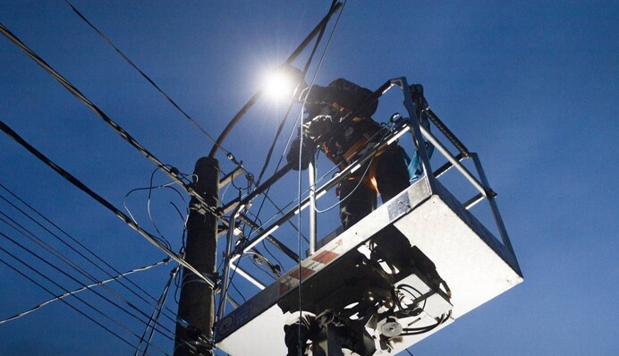 В январе ДТЭК вернул свет 537 тысячам семей после обстрелов