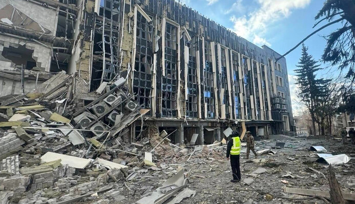 ​По Ізюму окупанти вдарили 