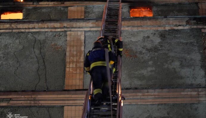 Черкассы были под массированным ночным ударом – что известно