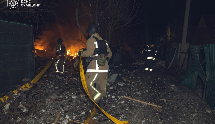 Росіяни зруйнували будинок на Сумщині