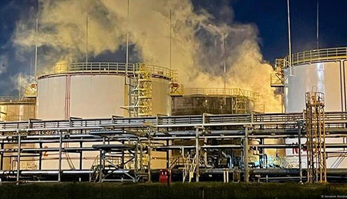 В Генштабі підтвердили ураження «Албашнєфті» у Краснодарському краї РФ