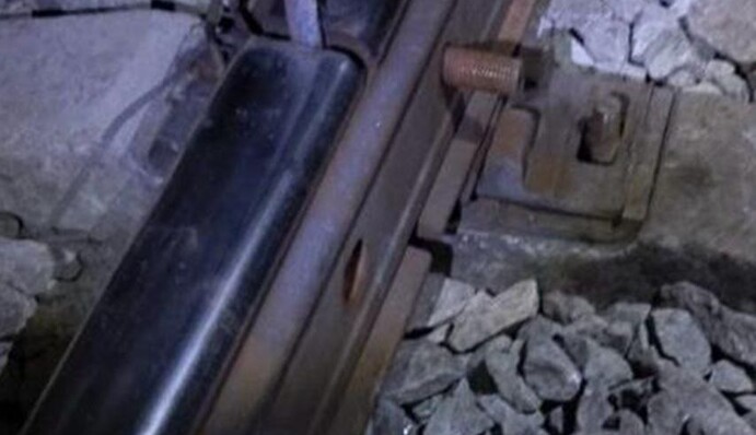 В Одесской области вражеские агенты пытались пустить под откос грузовой поезд