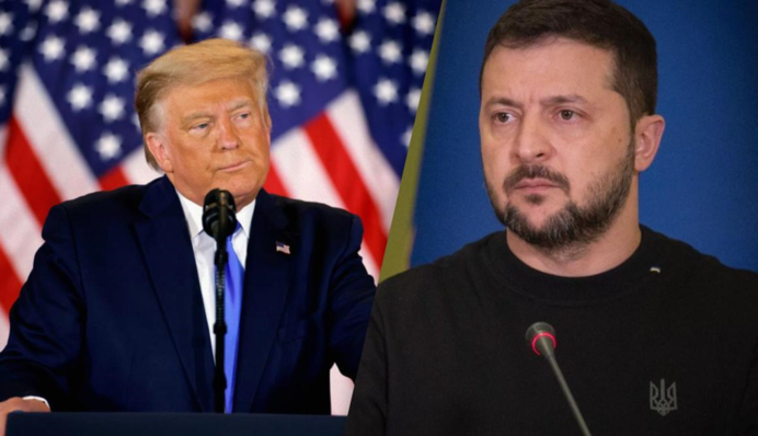 У "Слуги народу" вирахували, що Трамп із Зеленським говорив довше, ніж з Путіним