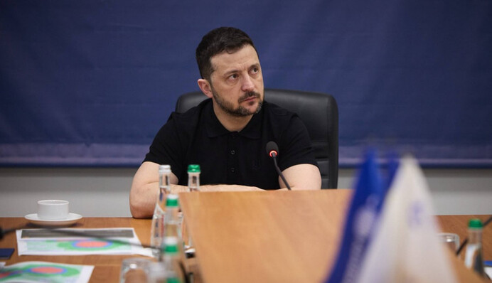 Зеленский: Для обеспечения мира в Украине нужно 100 тысяч миротворцев