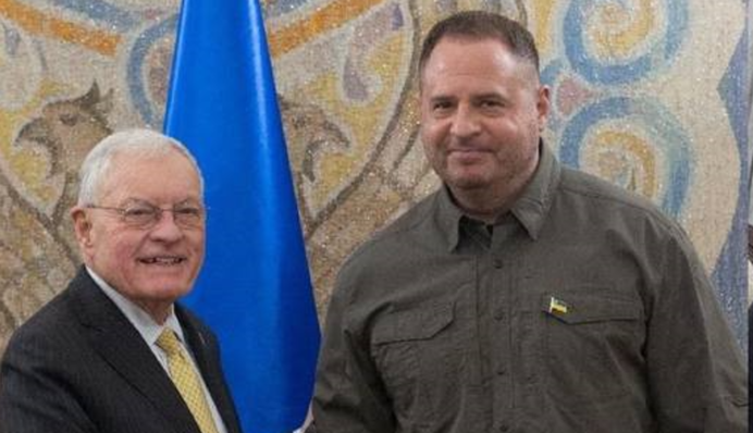 Єрмак поділився деталями зустрічі зі спецпосланцем США Келлогом