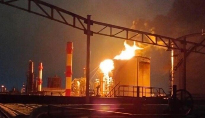 В Генштабі підтвердили ураження Рязанського НПЗ