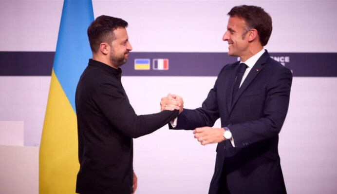 ​Зеленський прокоментував візит Макрона до США