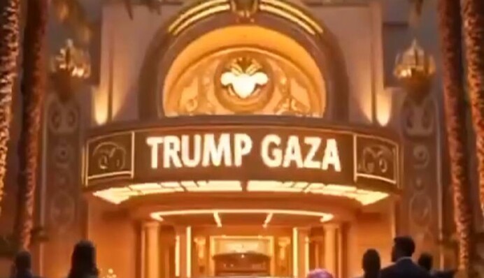 Танец живота, деньги с неба и пиво с Нетаньяху: Трамп опубликовал видео будущего сектора Газа