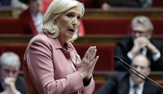 ​Неочікувано: Марін Ле Пен засудила рішення Трампа зупинити військову допомогу Україні