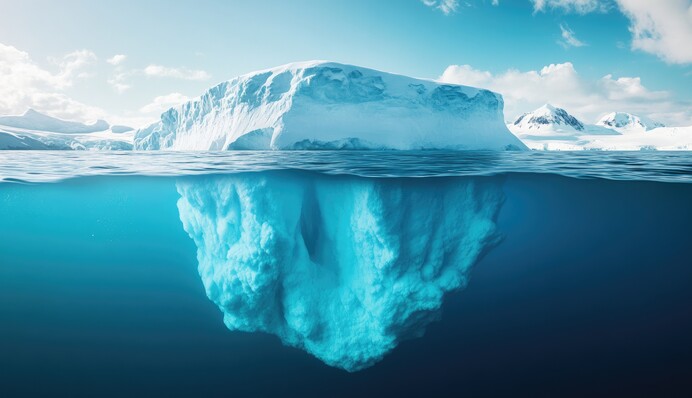 Самый большой в мире айсберг размером в два Лондона сел на мель