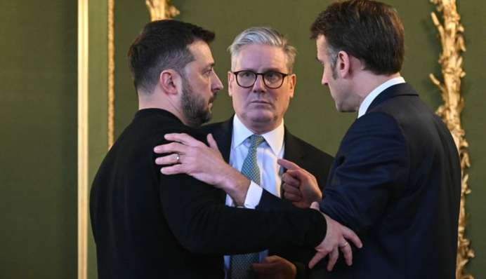 Визит Макрона, Стармера и Зеленского в США: во Франции опровергли заявление