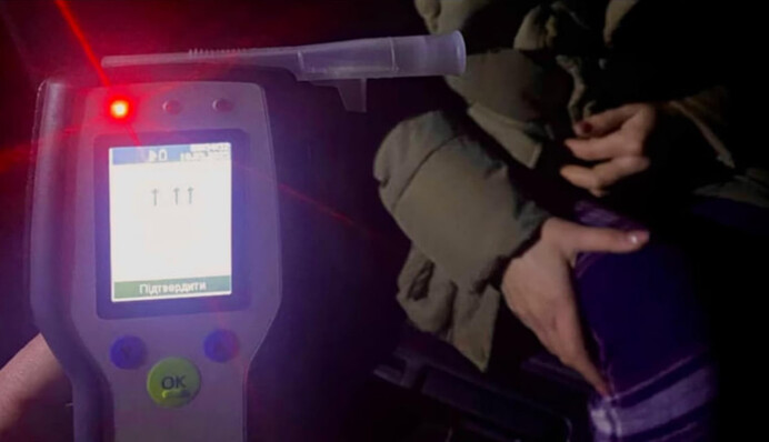 ​Перевищена норма в 25 разів: у Полтаві жінка керувала автівкою з рекордним рівнем алкоголю в крові